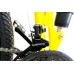 Bicycle Hummer Yellow on alloy wheels with 3 spoke wheels